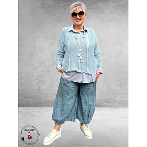 Fanny Co Ballonbroek Katoen Lichtblauw